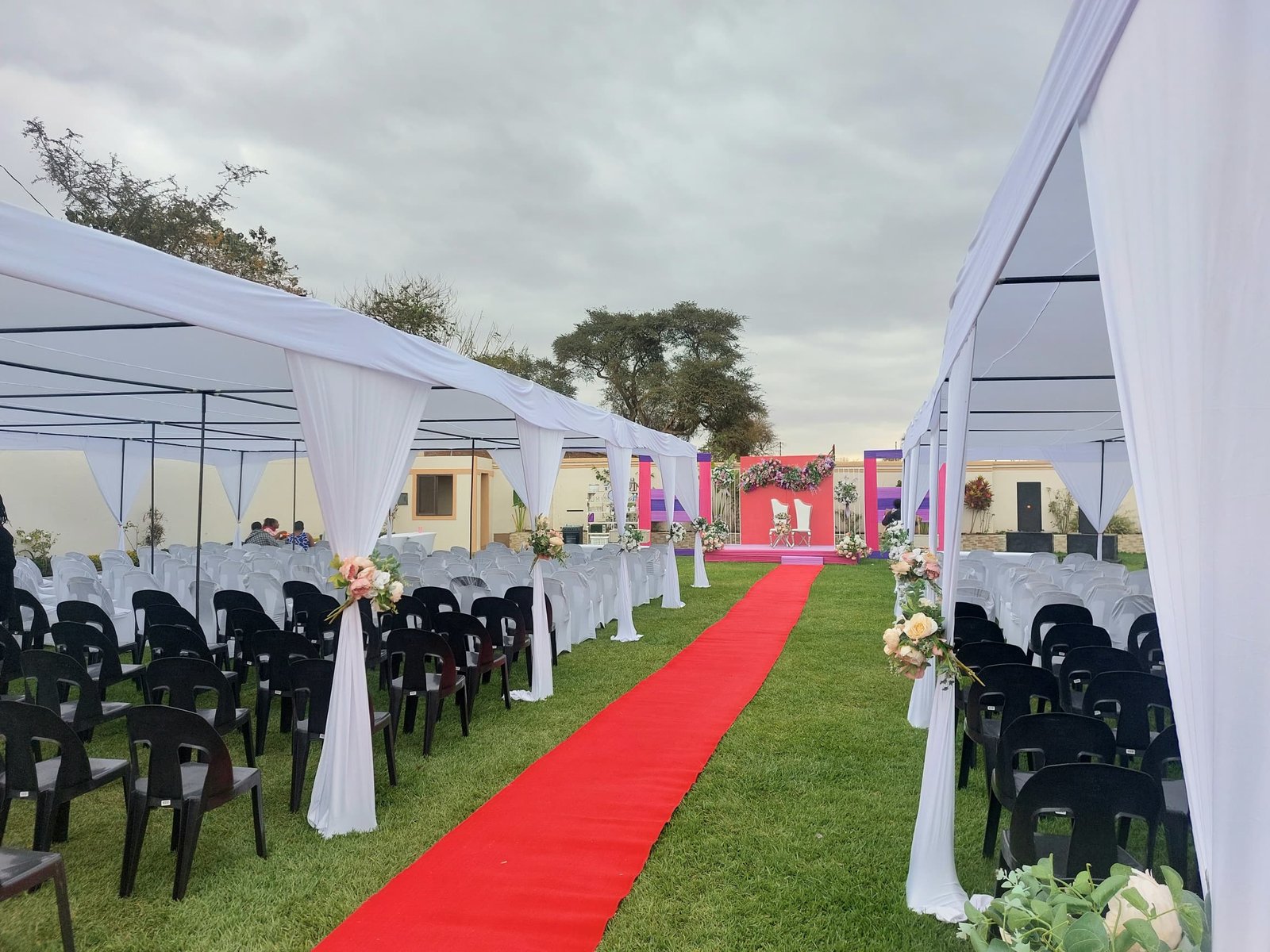 Bridal Party at Tamyka Events Garden